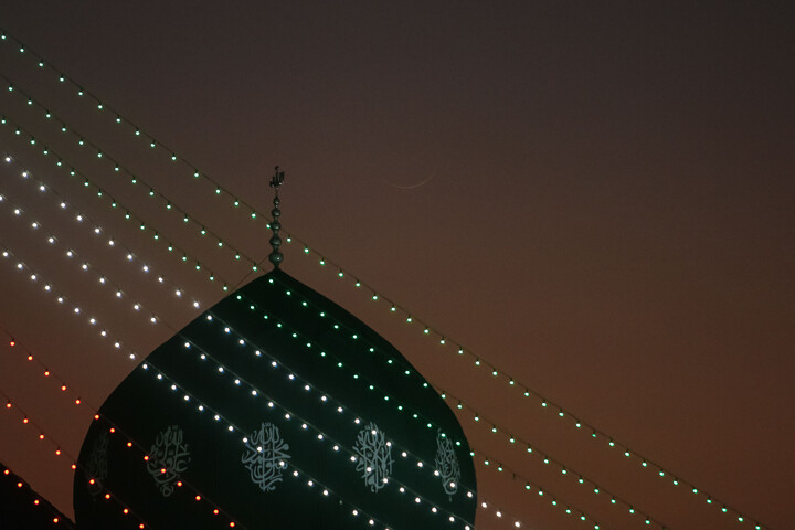 تصاویر/ استهلال ماه مبارک رمضان در مسجد مقدس جمکران