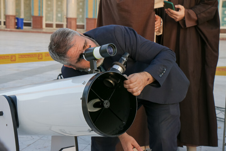 تصاویر/ استهلال ماه مبارک رمضان در مسجد مقدس جمکران