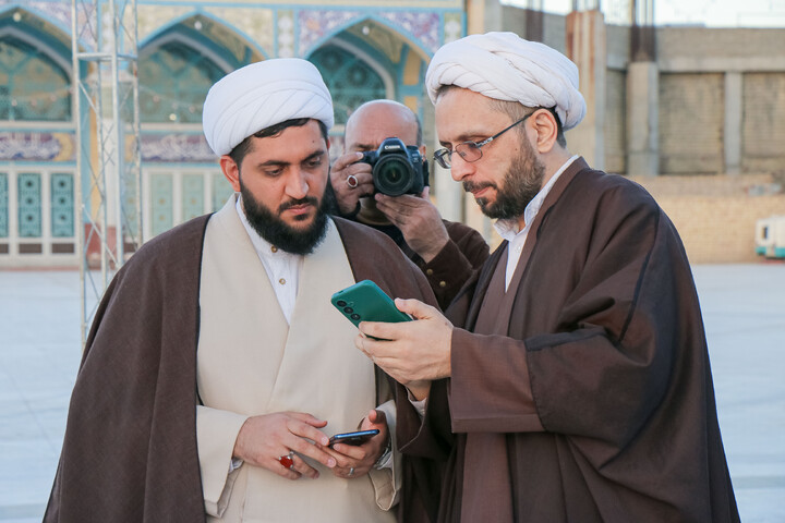 تصاویر/ استهلال ماه مبارک رمضان در مسجد مقدس جمکران