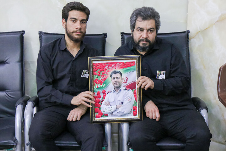 تصاویر/ مراسم اربعین شهدای حوادث تروریستی اخیر در حرم حضرت معصومه س