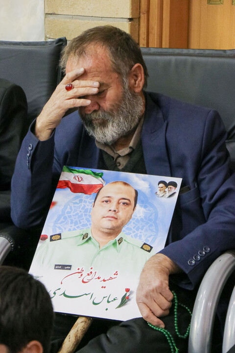 تصاویر/ مراسم اربعین شهدای حوادث تروریستی اخیر در حرم حضرت معصومه س