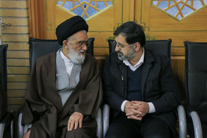 تصاویر/ مراسم اربعین شهدای حوادث تروریستی اخیر در حرم حضرت معصومه س