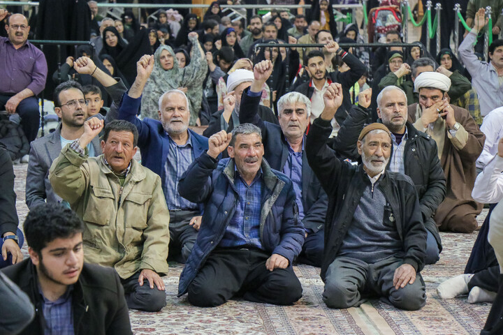 تصاویر/ مراسم اربعین شهدای حوادث تروریستی اخیر در حرم حضرت معصومه س