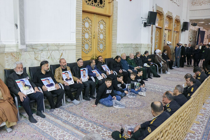 تصاویر/ مراسم اربعین شهدای حوادث تروریستی اخیر در حرم حضرت معصومه س