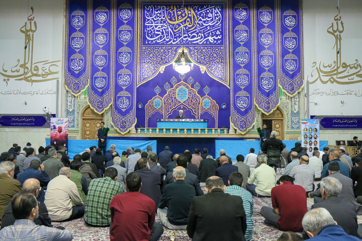 تصاویر/ مراسم اربعین شهدای حوادث تروریستی اخیر در حرم حضرت معصومه س