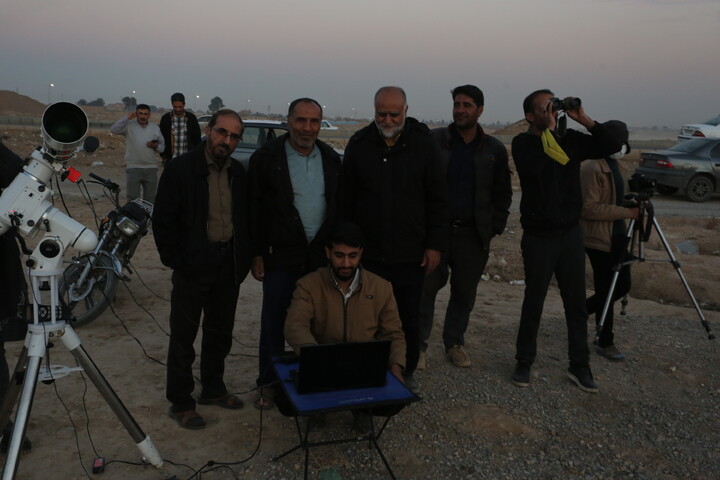 تصاویر / استهلال ماه مبارک رمضان در اصفهان