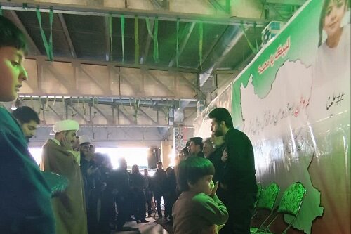 کرمانشاه میزبان مراسم چهلم شهیدان «محسن جمالی» و «ملینا» شد+عکس