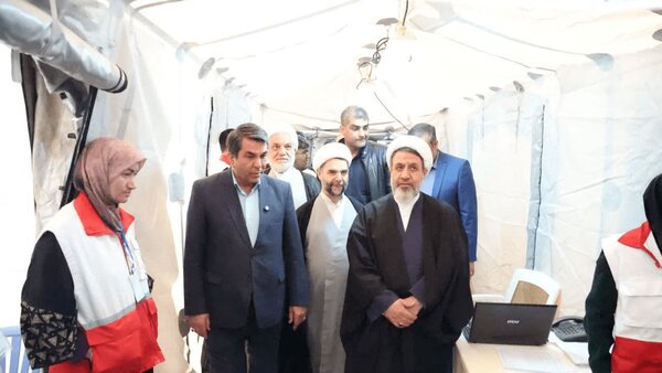 افتتاح بیمارستان صحرایی هلال‌احمر و ارزیابی آمادگی درمانی در کرمان