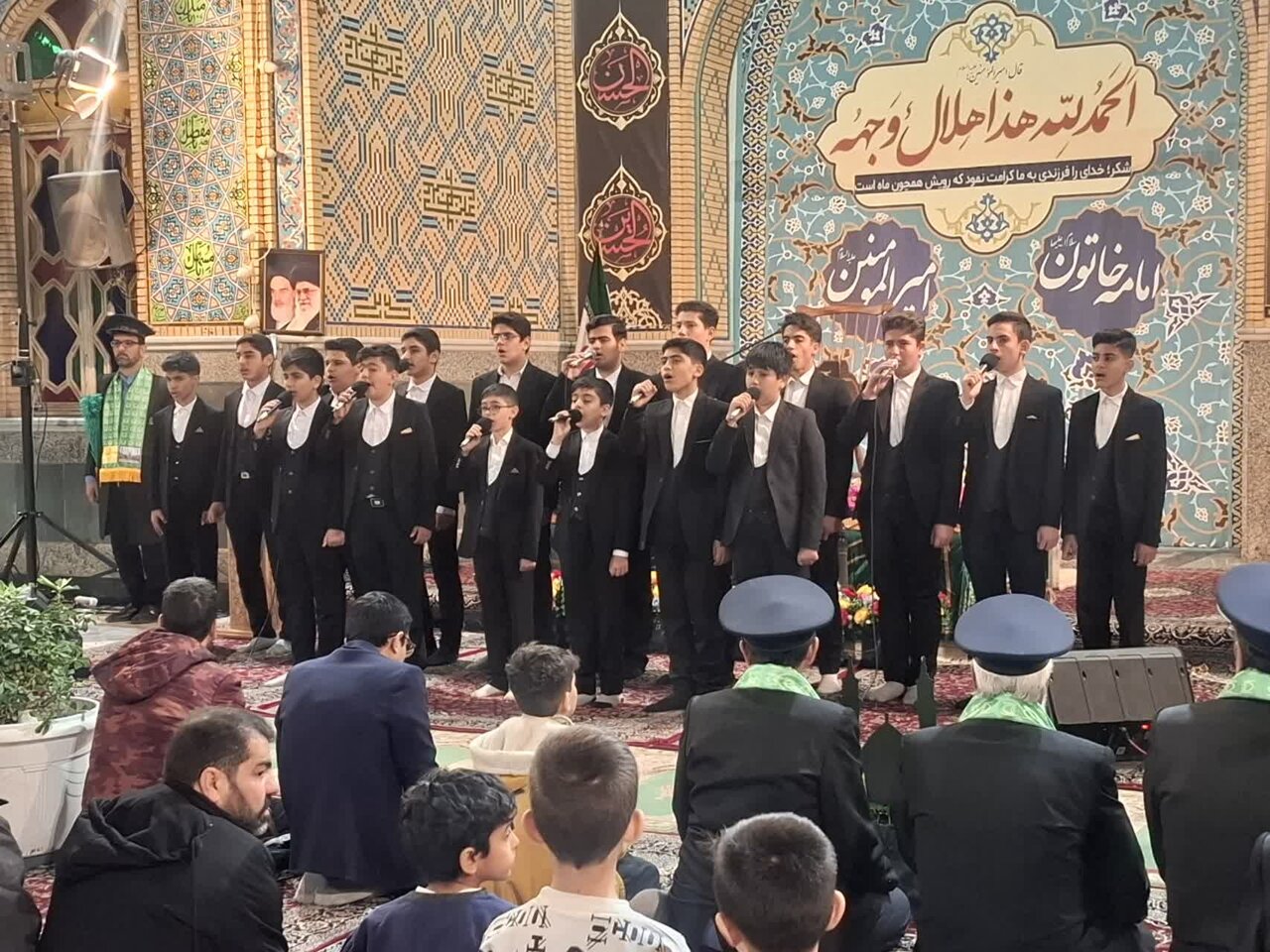 فیلم/ برپایی سفره امامه به مناسبت دهه هلالیه در حرم مطهر هلال بن علی (ع)