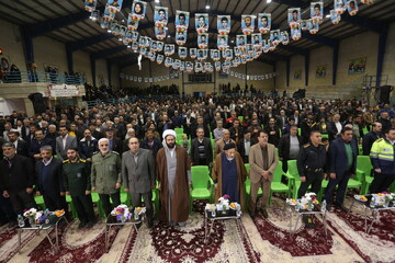 تصاویر / مراسم گرامیداشت یاد و خاطره  روز حماسه و ایثار شهر درچه اصفهان