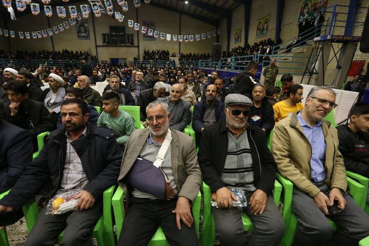 تصاویر / مراسم گرامیداشت یاد و خاطره  روز حماسه و ایثار شهر درچه اصفهان