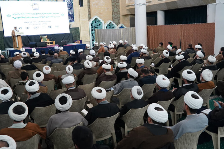 تصاویر /  برگزاری همایش طلایه‌داران تبلیغ ویژه ماه مبارک رمضان در زنجان