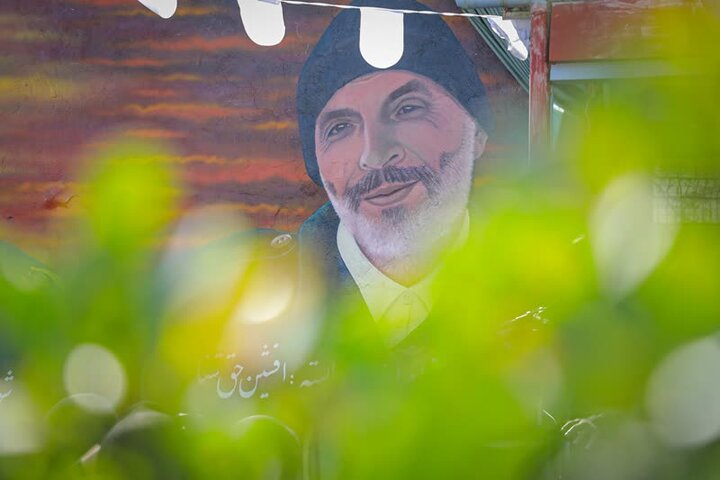 تصاویر / برگزاری آیین رونمایی از دیوارنگاره شهدای انتظامی قزوین