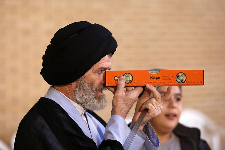 رؤیت هلال ماه رمضان در حرم مطهر بانوی کرامت