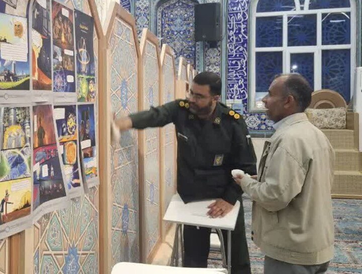 تصاویر/ غبارروبی مساجد در جزیره خارگ