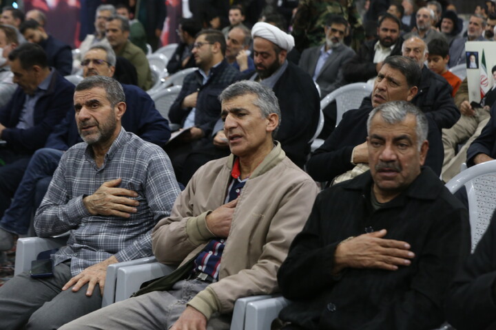 تصاویر/ مراسم گرامیداشت چهلم شهدای وطن و حافظان امنیت در اصفهان