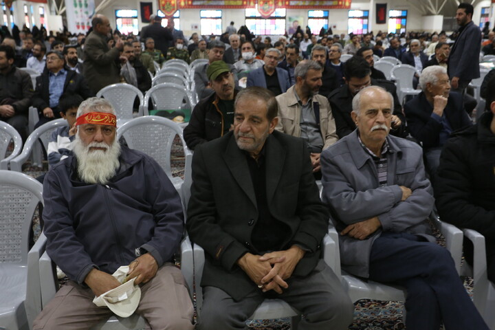 تصاویر/ مراسم گرامیداشت چهلم شهدای وطن و حافظان امنیت در اصفهان