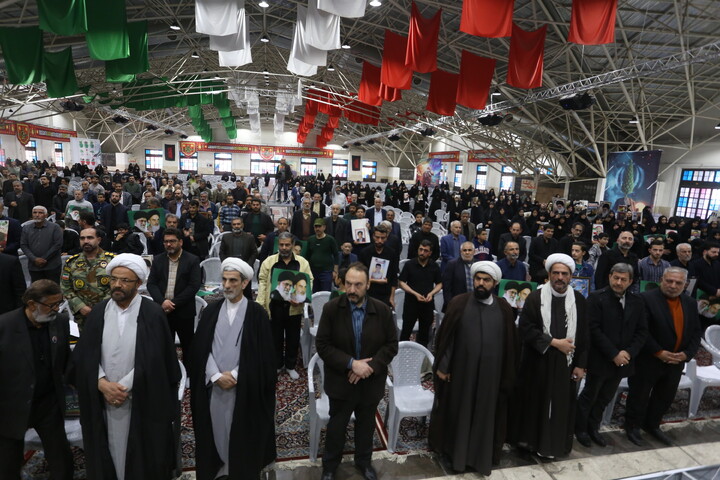 تصاویر/ مراسم گرامیداشت چهلم شهدای وطن و حافظان امنیت در اصفهان