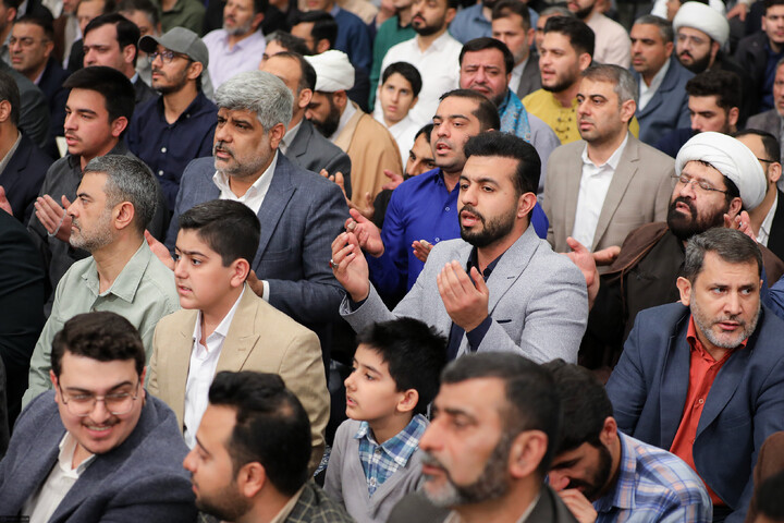 تصاویر/ محفل انس با قرآن کریم با حضور رهبر انقلاب اسلامی