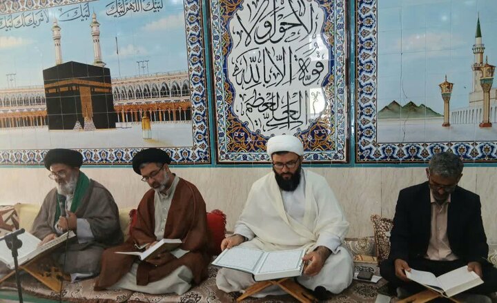 تصاویر/ ترتیل‌خوانی قرآن در شهر امام حسن
