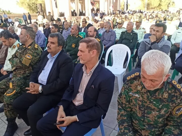 تصاویر/ گرامیداشت اربعین شهید مدافع امنیت در برازجان
