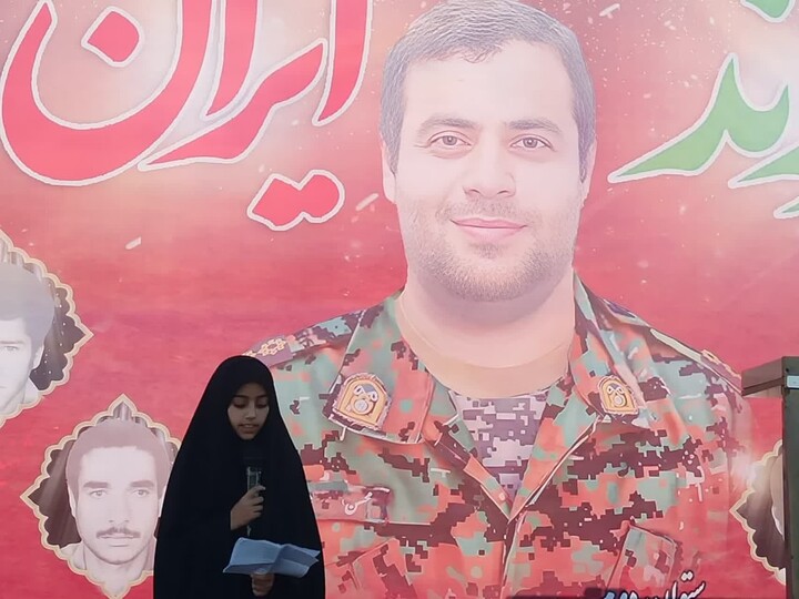 تصاویر/ گرامیداشت اربعین شهید مدافع امنیت در برازجان