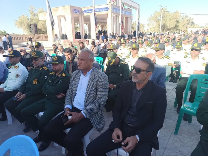 تصاویر/ گرامیداشت اربعین شهید مدافع امنیت در برازجان