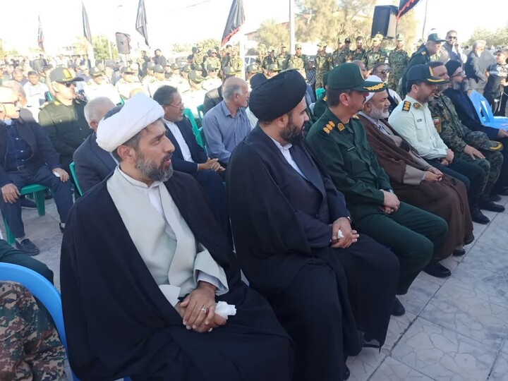 تصاویر/ گرامیداشت اربعین شهید مدافع امنیت در برازجان