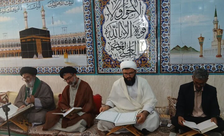 تصاویر/ جزخوانی قرآن کریم در بندر امام حسن