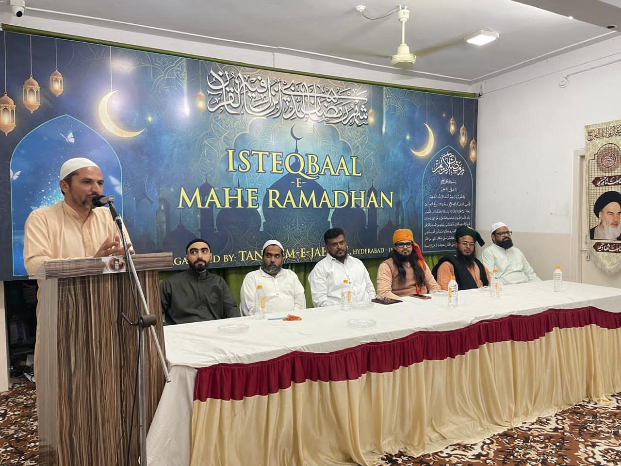 اجتماع باشکوه «استقبال از ماه رمضان» در حیدرآباد هند