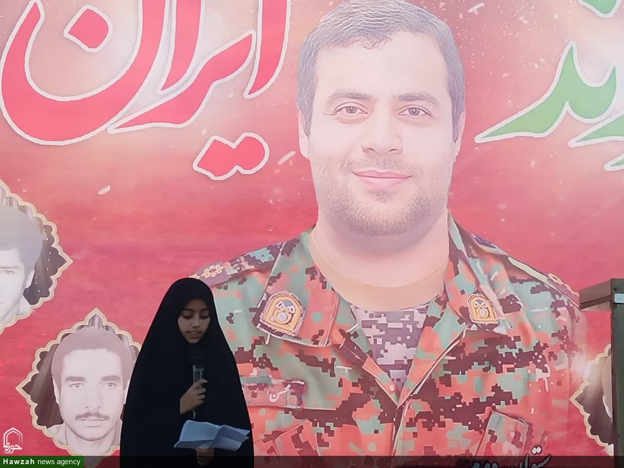 تصاویر/ گرامیداشت اربعین شهید مدافع امنیت در برازجان