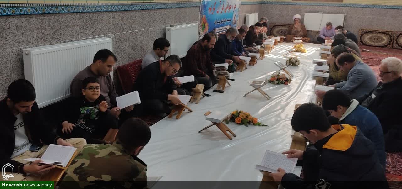 برگزاری مراسم جز خوانی قرآن در قهاوند+عکس