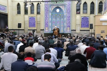 تصاویر/ مراسم سخنرانی ماه مبارک رمضان در مسجد جنرال ارومیه