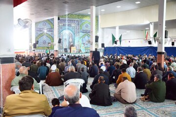 تصاویر/ نماز عبادی سیاسی جمعه آران وبیدگل