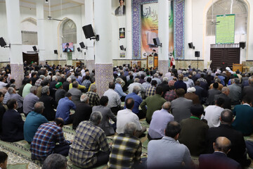 تصاویر/ نماز عبادی سیاسی جمعه شهرستان بافق