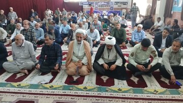 نمازجمعه شهر سعدآباد به روایت تصاویر