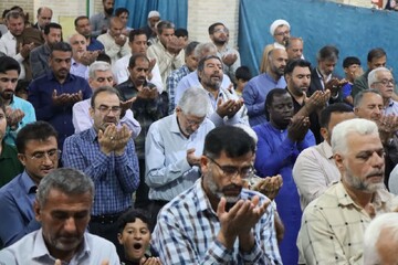 نماز جمعه عالیشهر به روایت تصویر