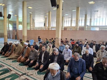 تصاویر/ اقامه نمازجمعه شهر بلورد