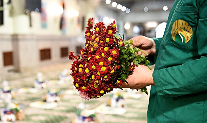 تصاویر/ طرح همدلی و مواسات مؤمنانه در حرم حضرت عبدالعظیم(ع)