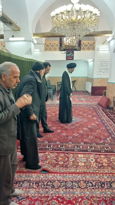 تصاویر/ سفر نماینده ولی فقیه در کاشان به قهرود