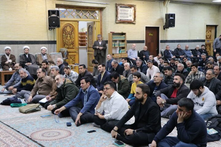 تصاویر/ مراسم سخنرانی ماه مبارک رمضان در مسجد جنرال ارومیه