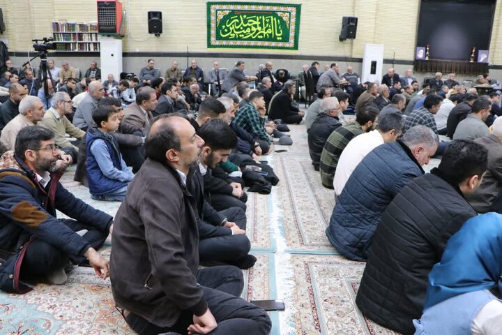 تصاویر/ مراسم سخنرانی ماه مبارک رمضان در مسجد جنرال ارومیه