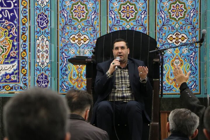 تصاویر/ مراسم سخنرانی ماه مبارک رمضان در مسجد جنرال ارومیه