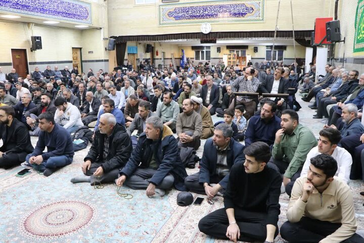 تصاویر/ مراسم سخنرانی ماه مبارک رمضان در مسجد جنرال ارومیه