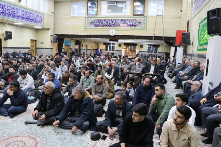 تصاویر/ مراسم سخنرانی ماه مبارک رمضان در مسجد جنرال ارومیه
