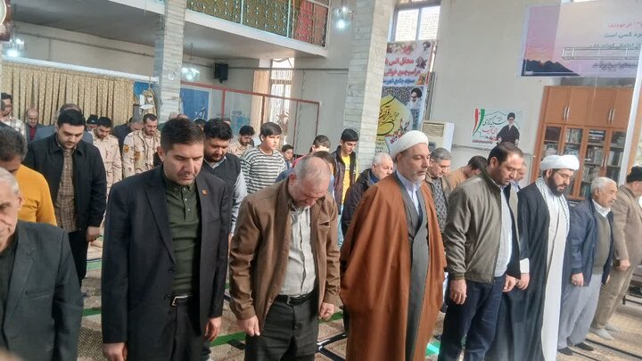 تصاویر/ آیین عبادی سیاسی نماز جمعه پلدشت