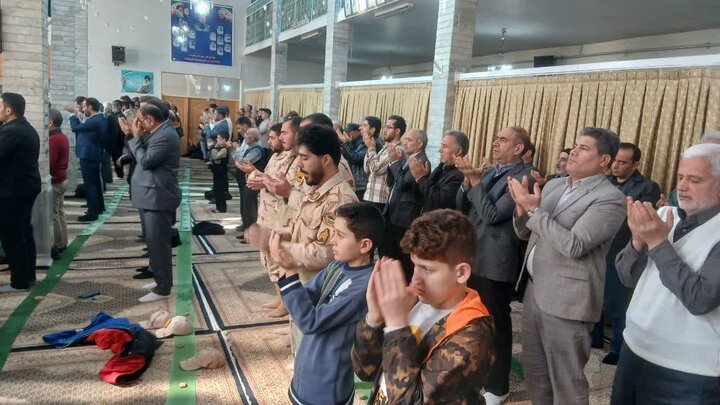 تصاویر/ آیین عبادی سیاسی نماز جمعه پلدشت