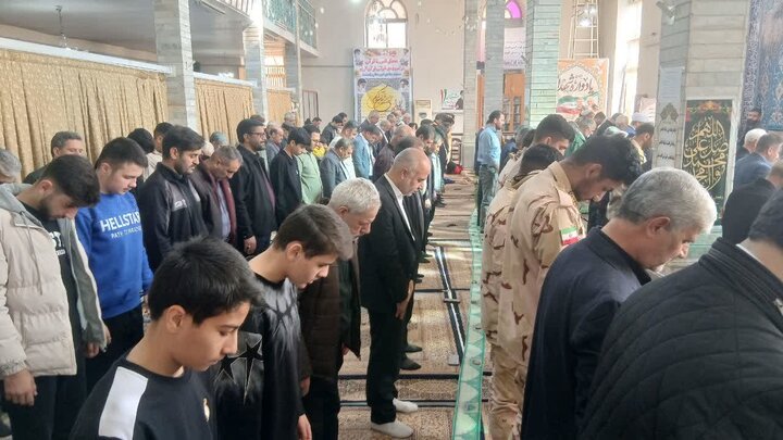 تصاویر/ آیین عبادی سیاسی نماز جمعه پلدشت