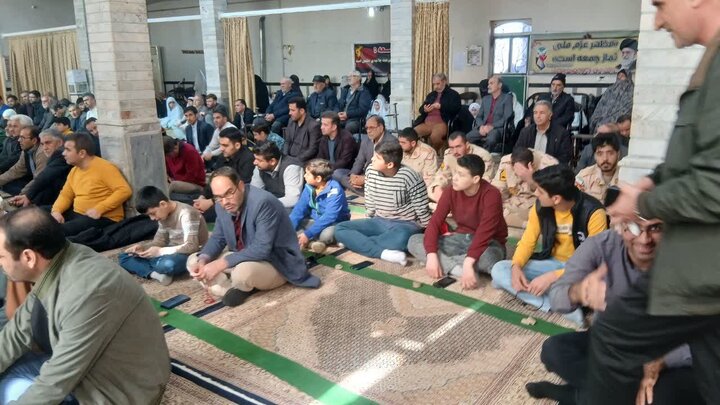تصاویر/ آیین عبادی سیاسی نماز جمعه پلدشت