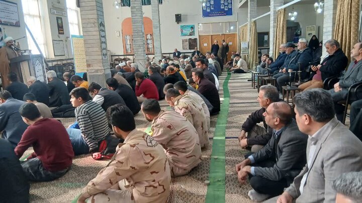 تصاویر/ آیین عبادی سیاسی نماز جمعه پلدشت